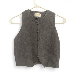 Universal Thread Charcoal Knit Vest